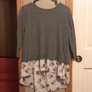 ♻️ 3 for $20. Loft Mixed Media Sweater